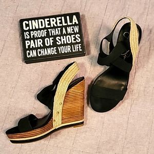 Jessica Simpson Black Platform Sandal - Gema sz 10